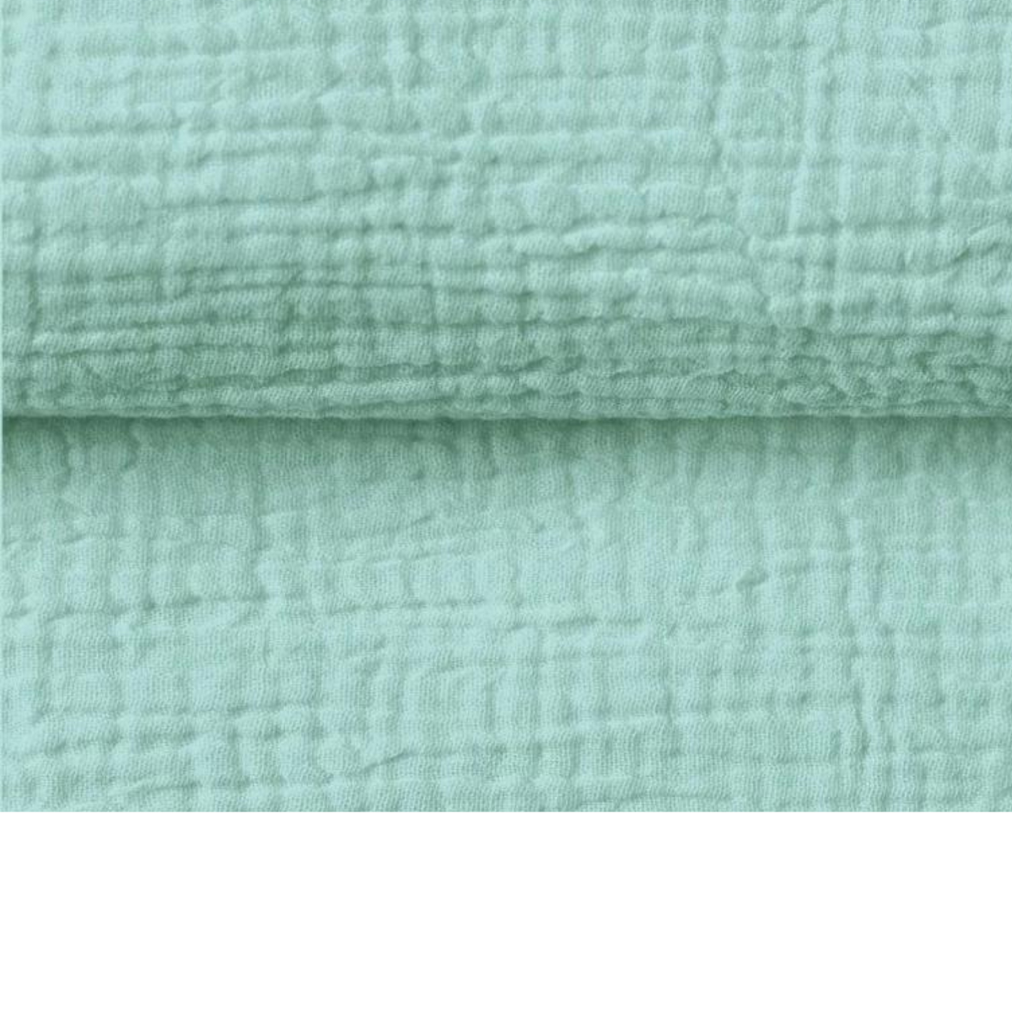 Tissu Double Gaze menthe