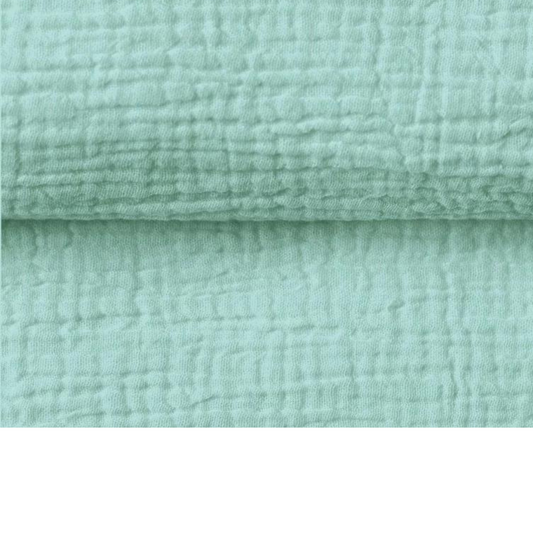 Tissu Double Gaze menthe