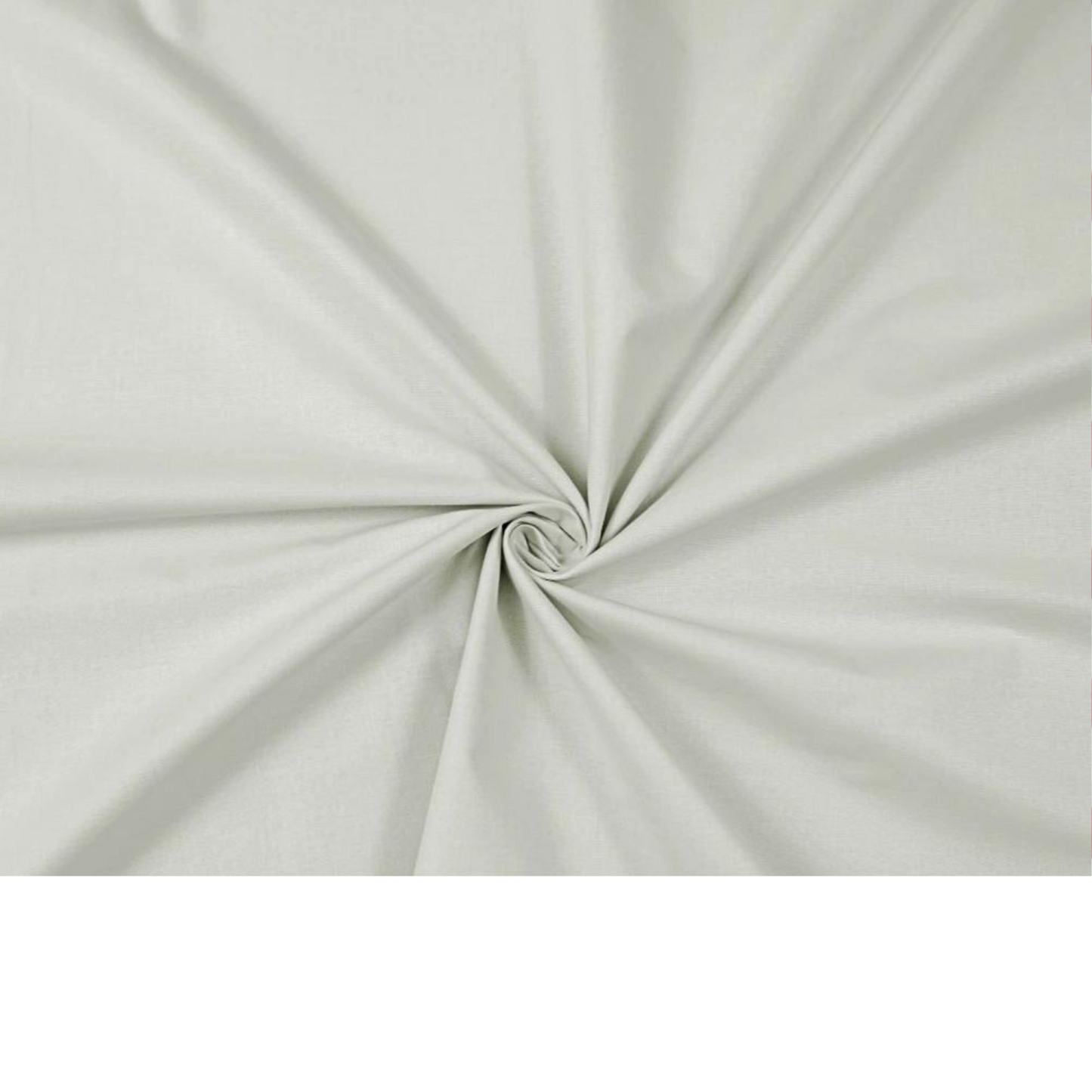 Tissu Coton Uni Gris Clair