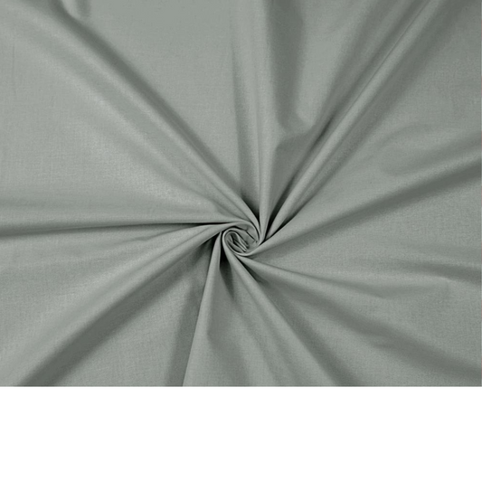 Tissu Coton Uni Gris