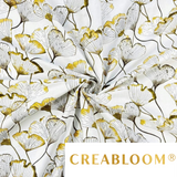 Tissu coton imprimé fleurs