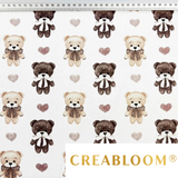 Tissu coton Motif oursons