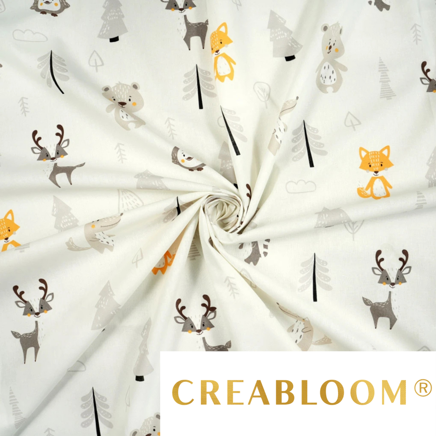 Tissu coton Motif animaux