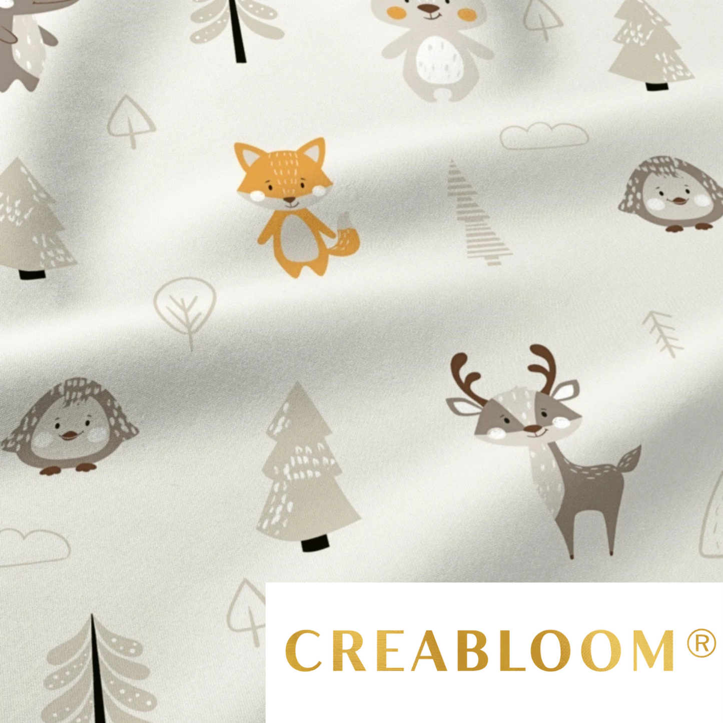 Tissu coton Motif animaux