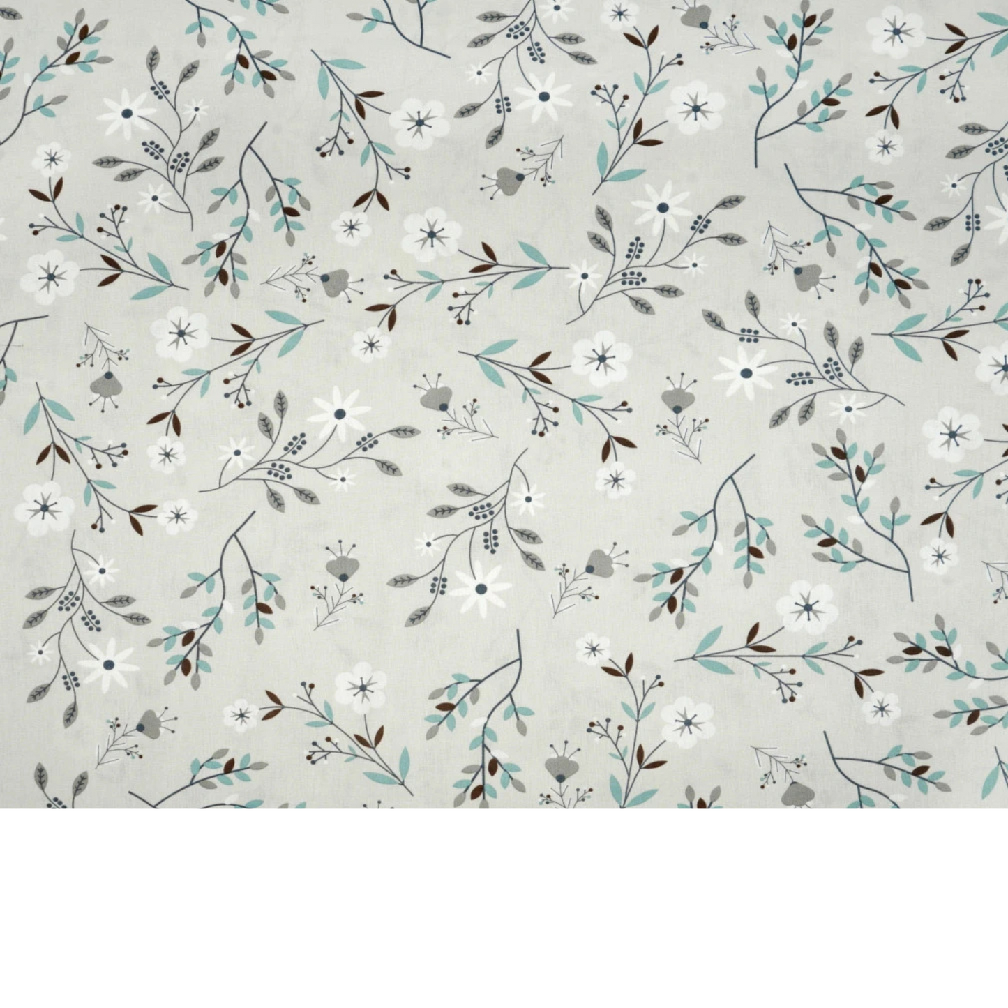 Tissu coton imprimé fleurs