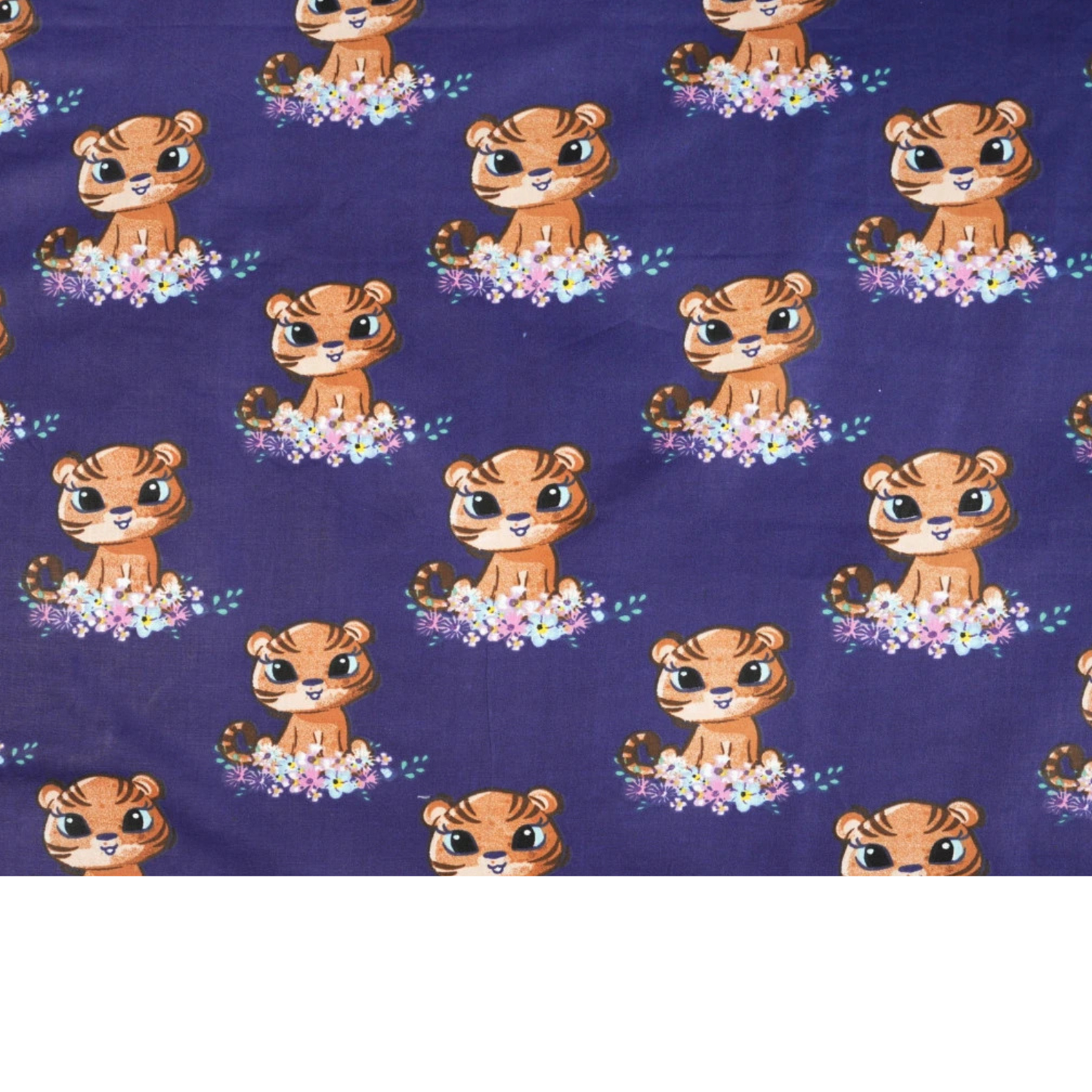 Tissu coton Motif tigres