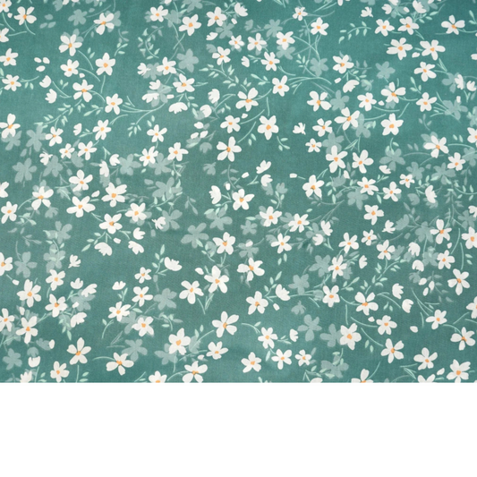 Tissu coton imprimé fleurs