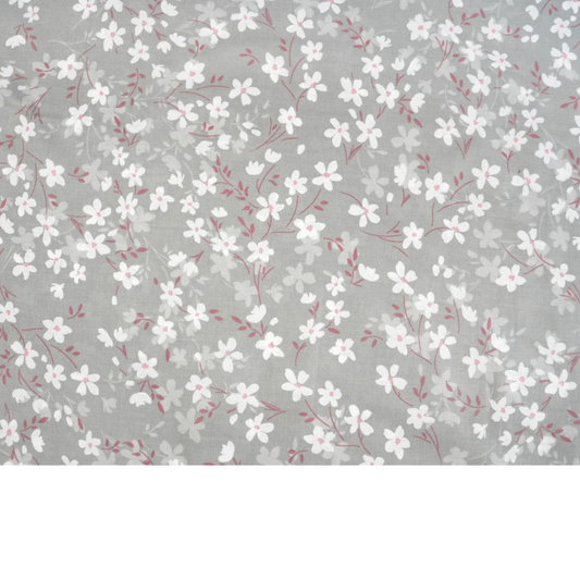 Tissu coton imprimé fleurs