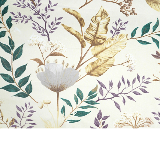 Tissu coton imprimé fleurs
