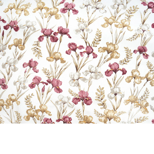 Tissu coton imprimé fleurs
