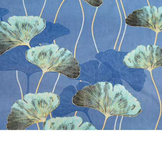 Tissu coton imprimé grands motifs fleurs