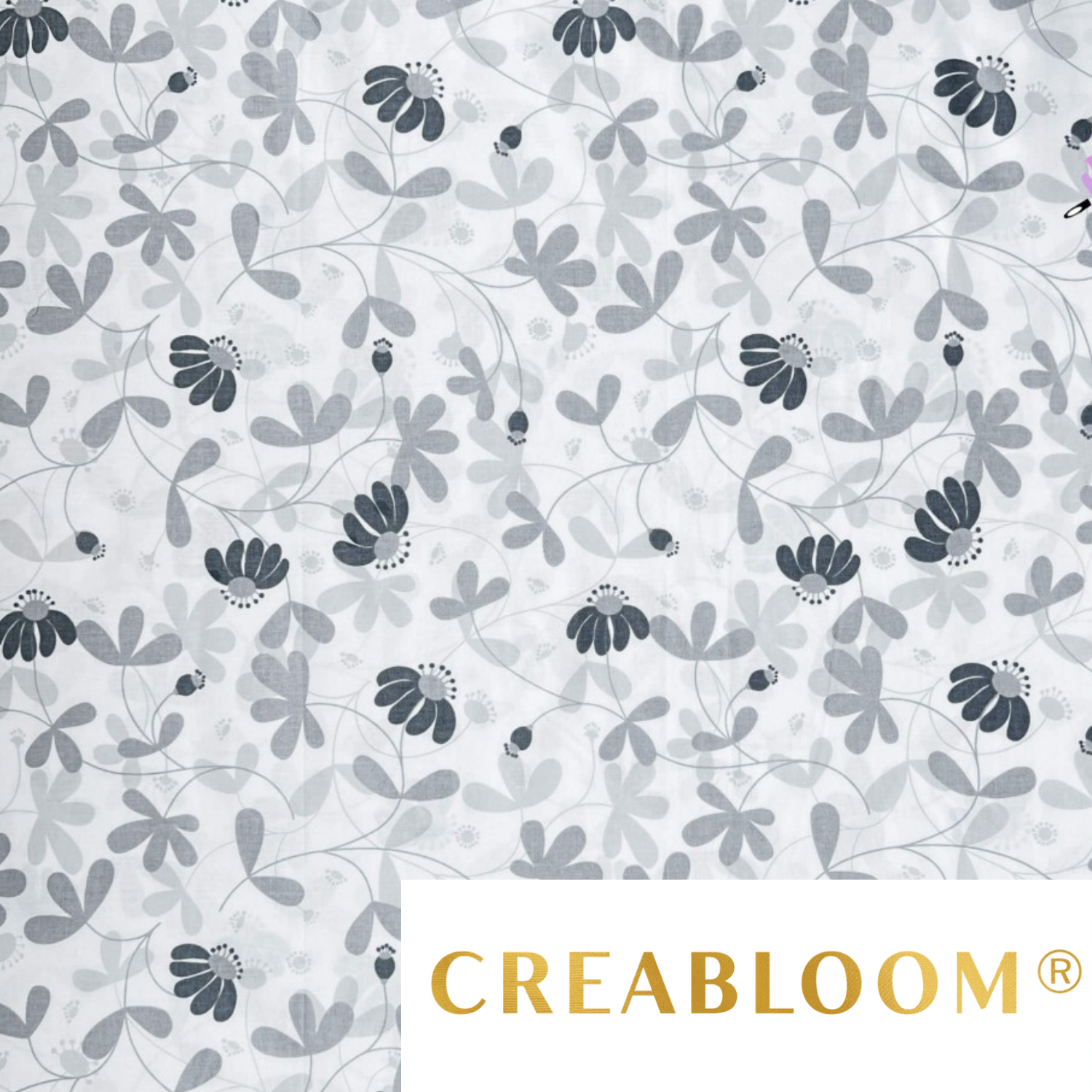 Tissu Coton Imprimé Fleurs