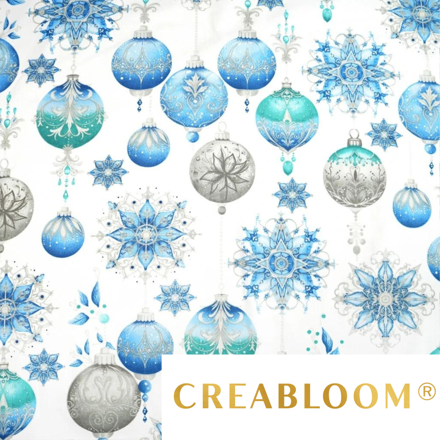 Tissu Coton Motif Noël
