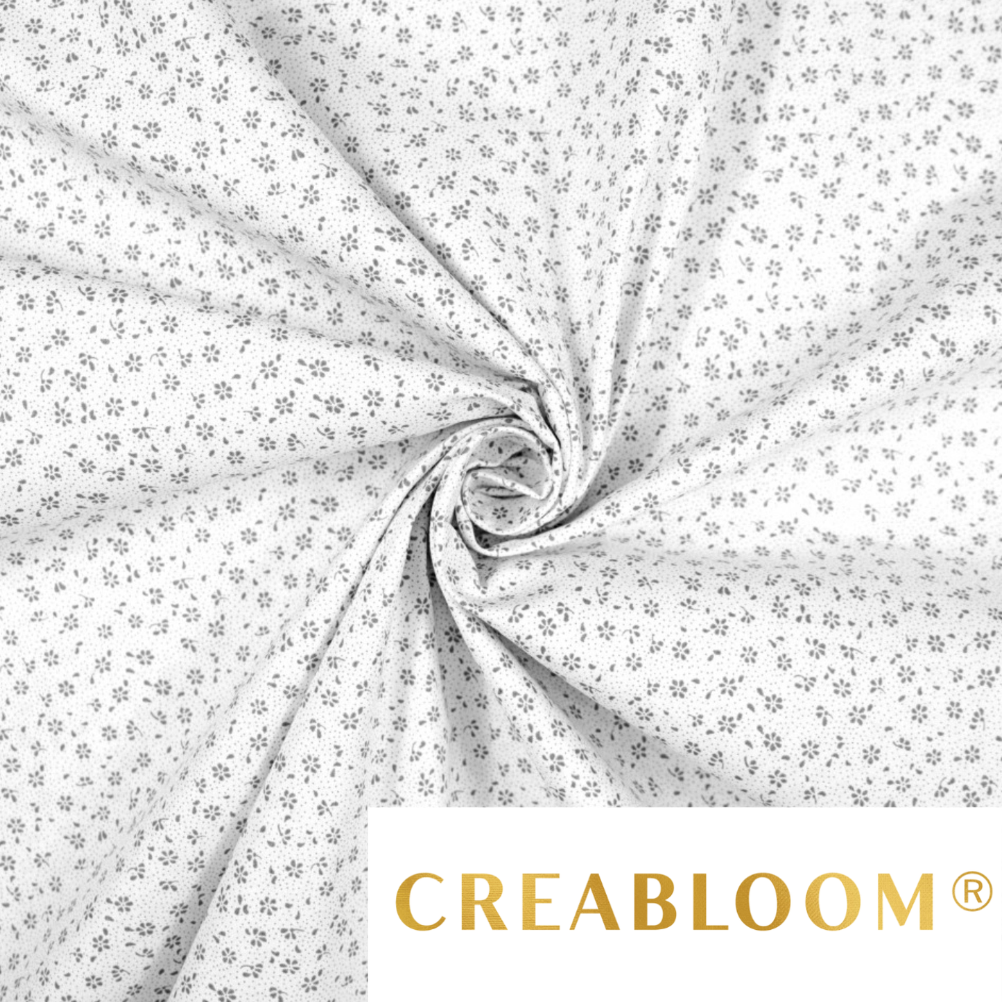 Tissu coton imprimé fleurs