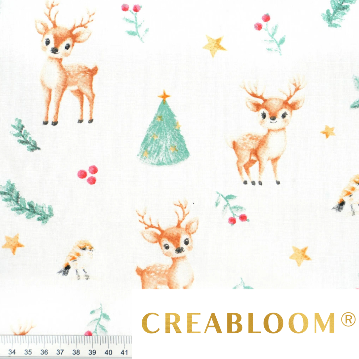 Tissu coton Motif Noël