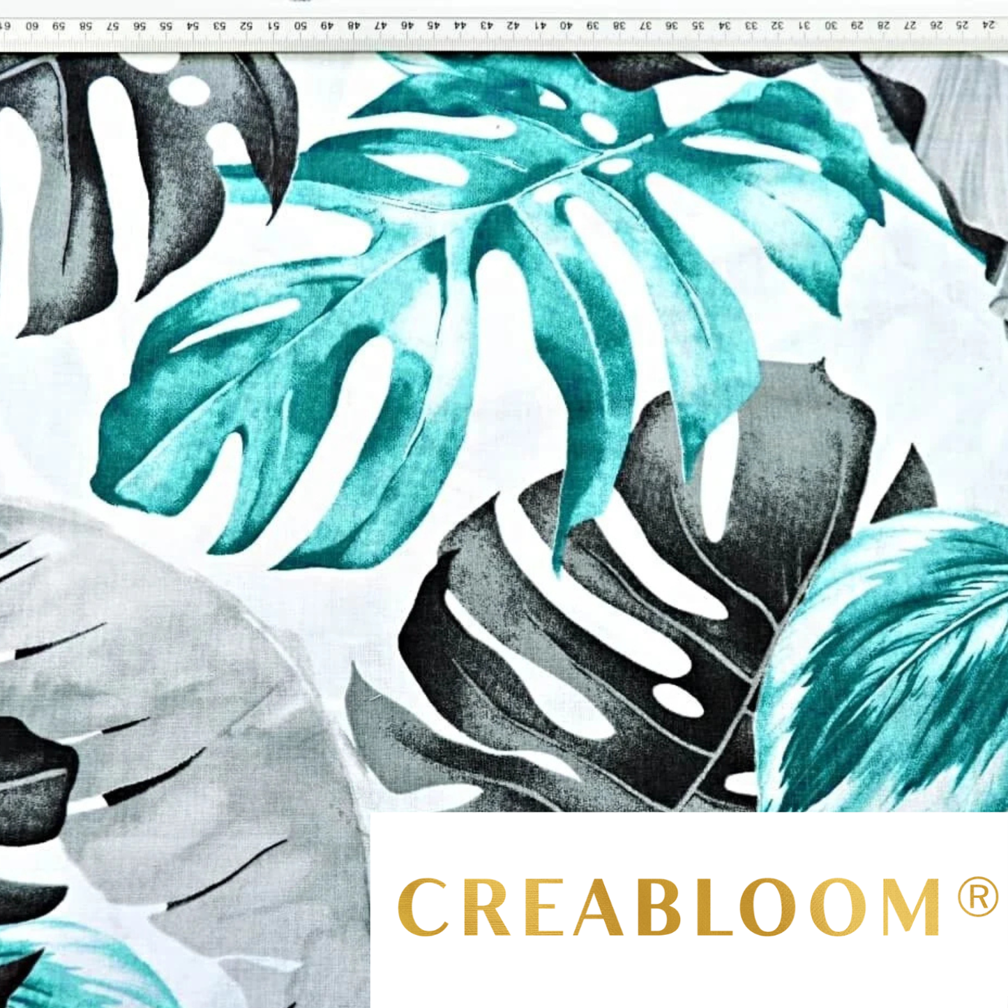 Tissu coton Motif plantes