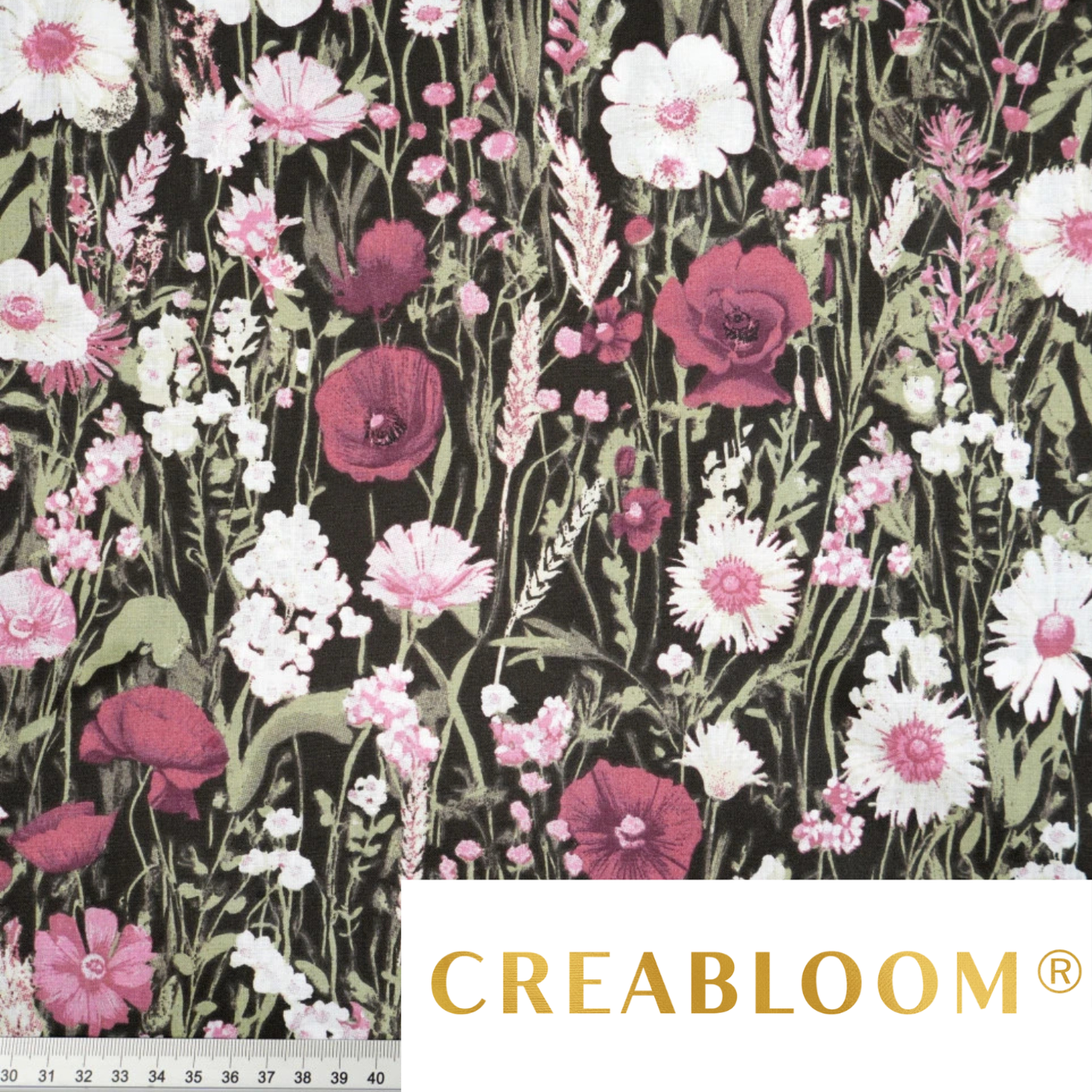 Tissu coton Motif fleurs