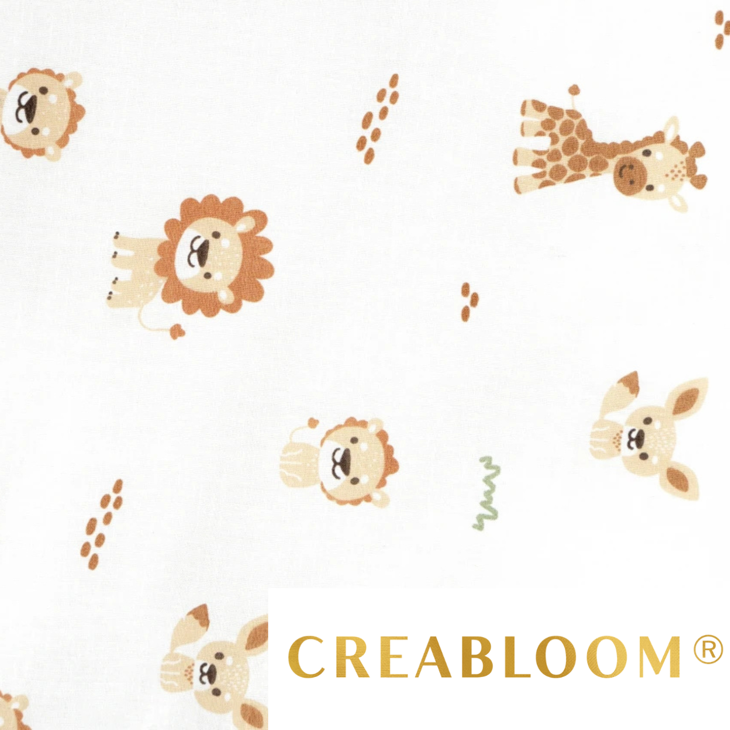 Tissu coton Motif animaux