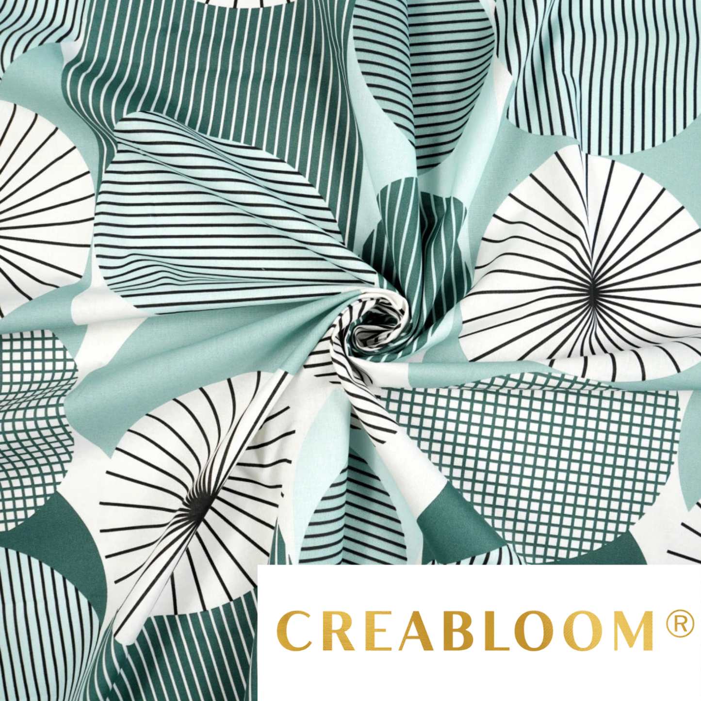 Tissu coton Motif géométrique