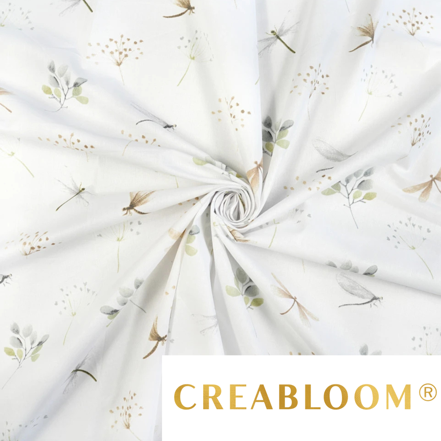 Tissu coton Motif fleurs