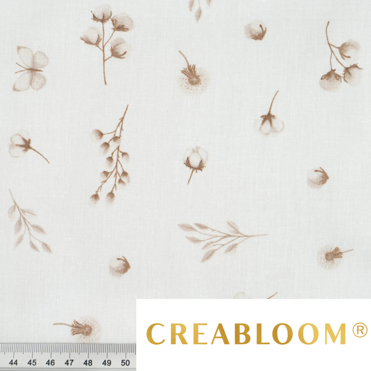 Tissu coton Motif fleurs