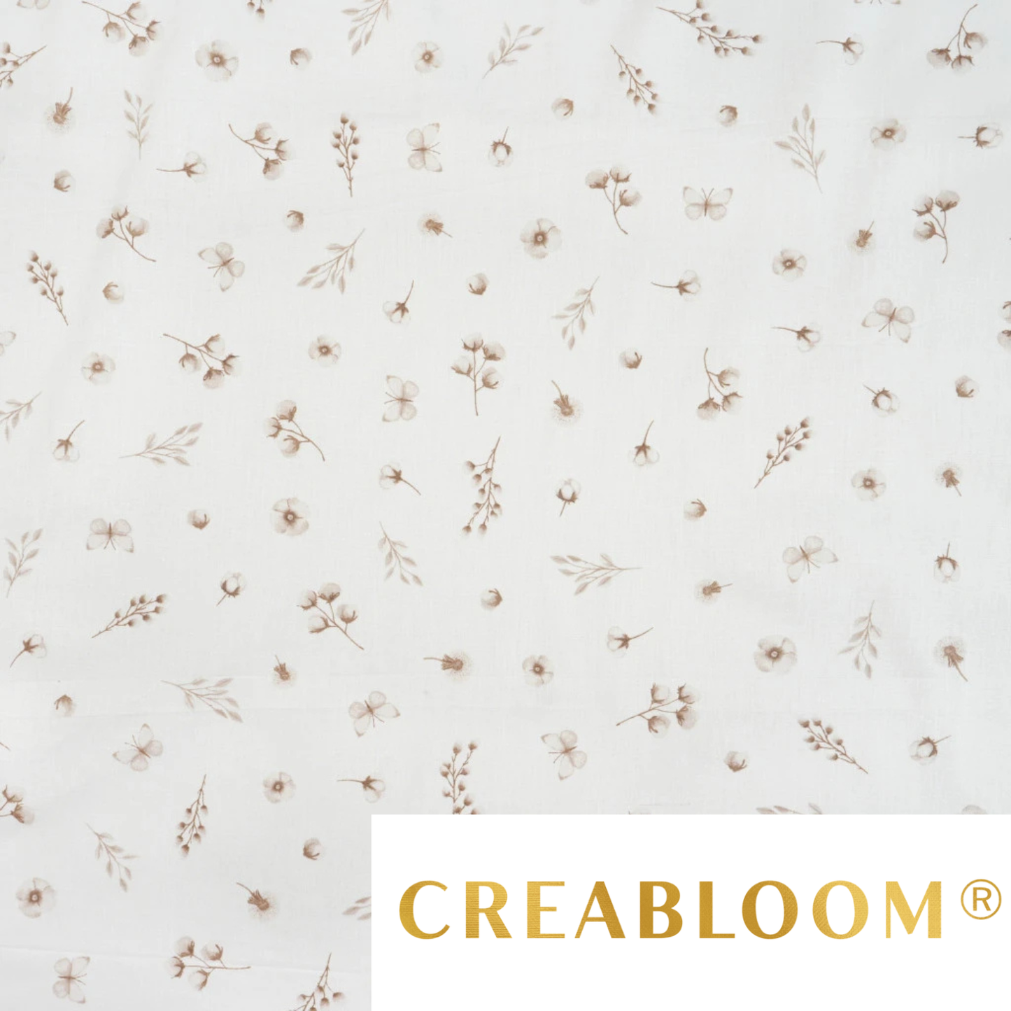 Tissu coton Motif fleurs