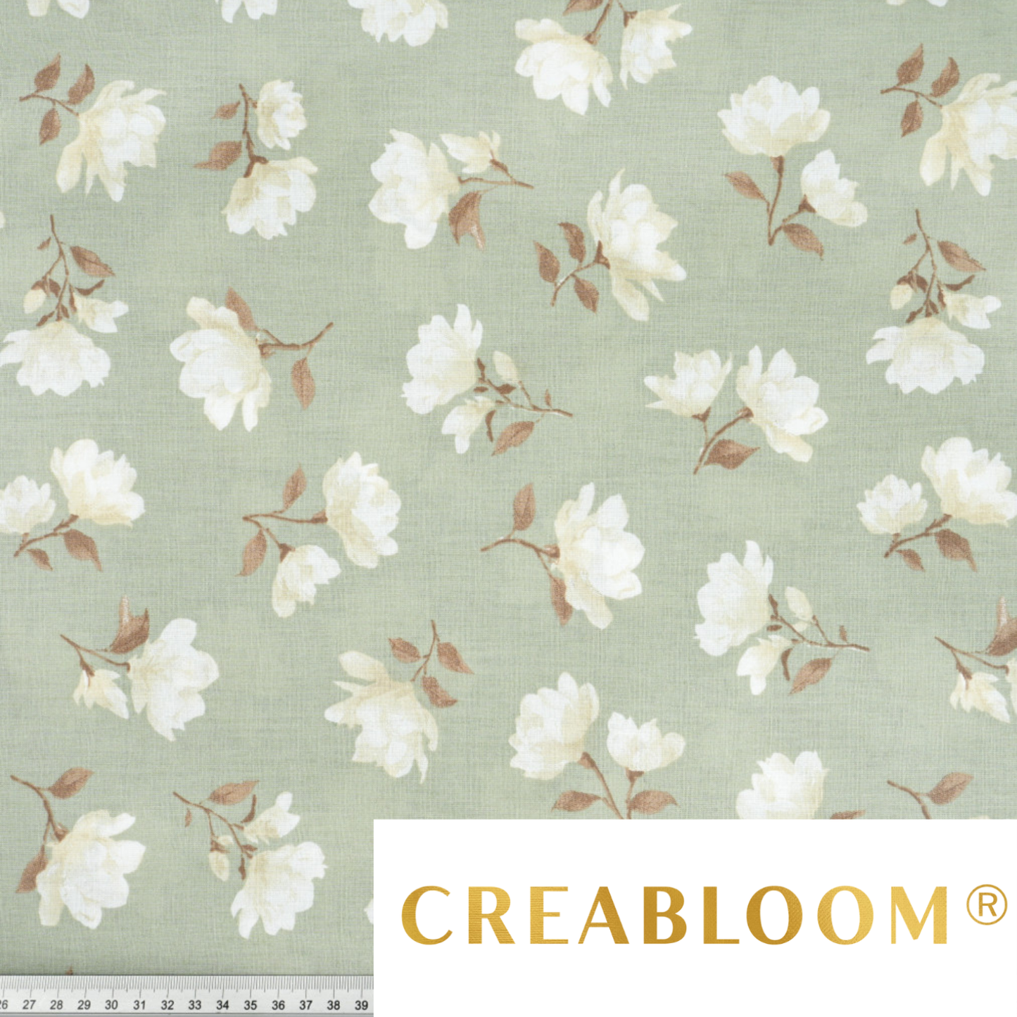 Baumwollstoff Blumenmuster
