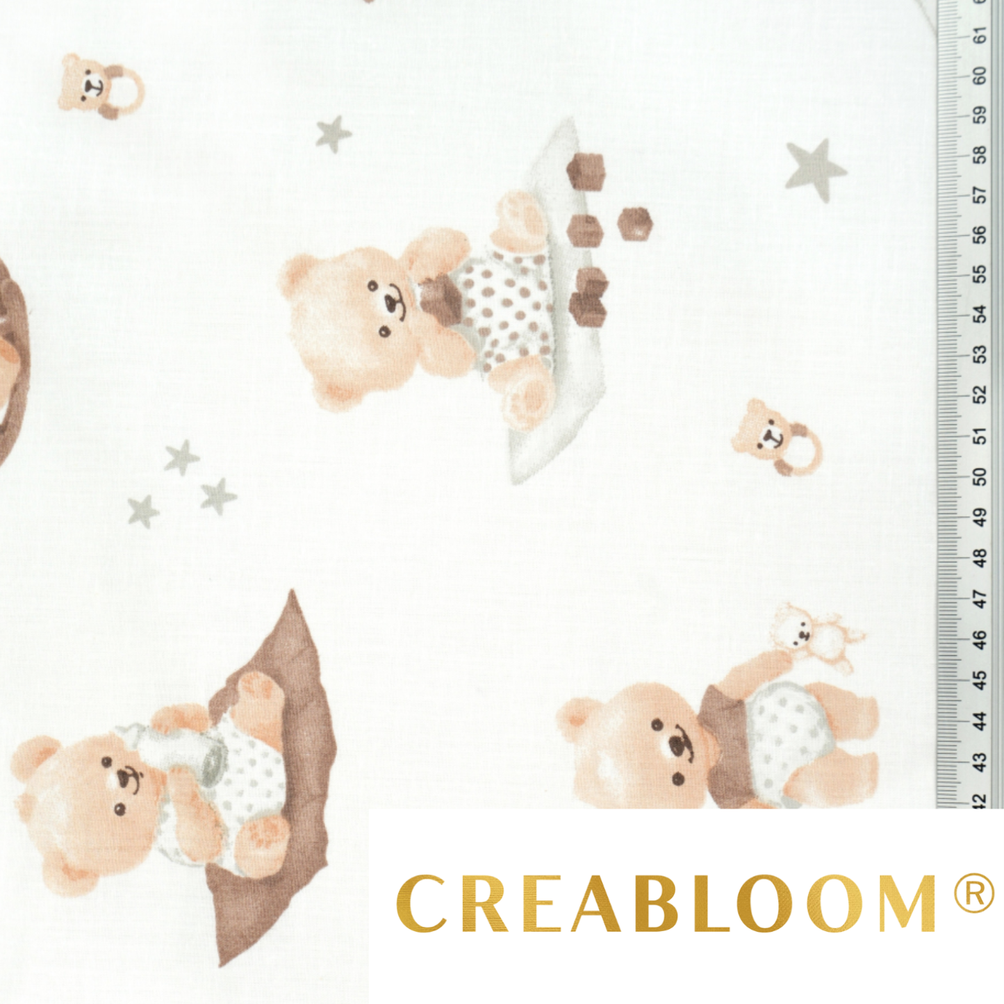 Tissu coton Motif oursons