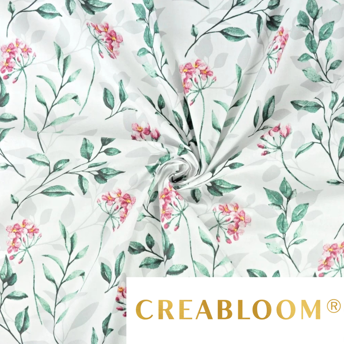 Tissu coton Motif fleurs