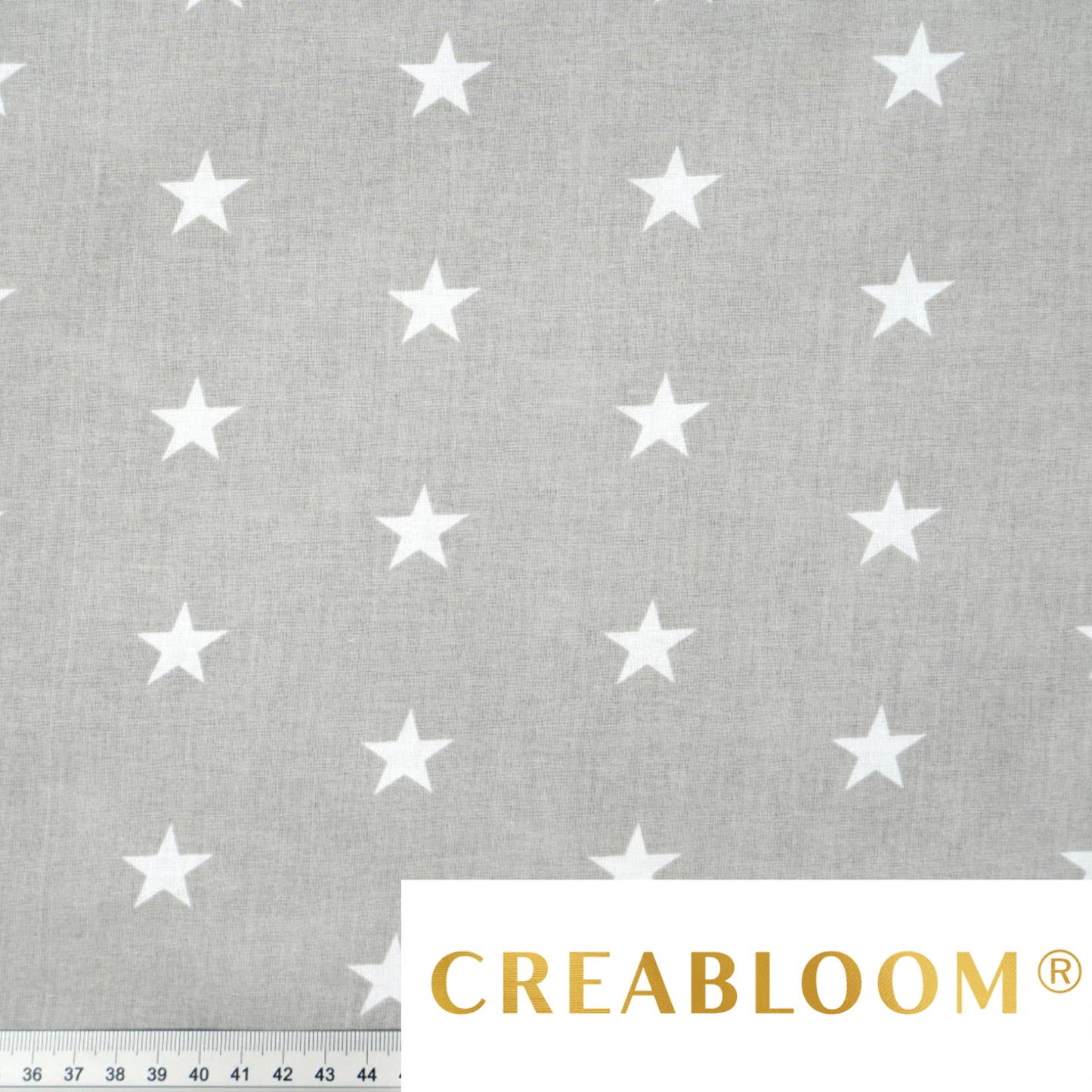 Baumwollstoff mit Sternmuster