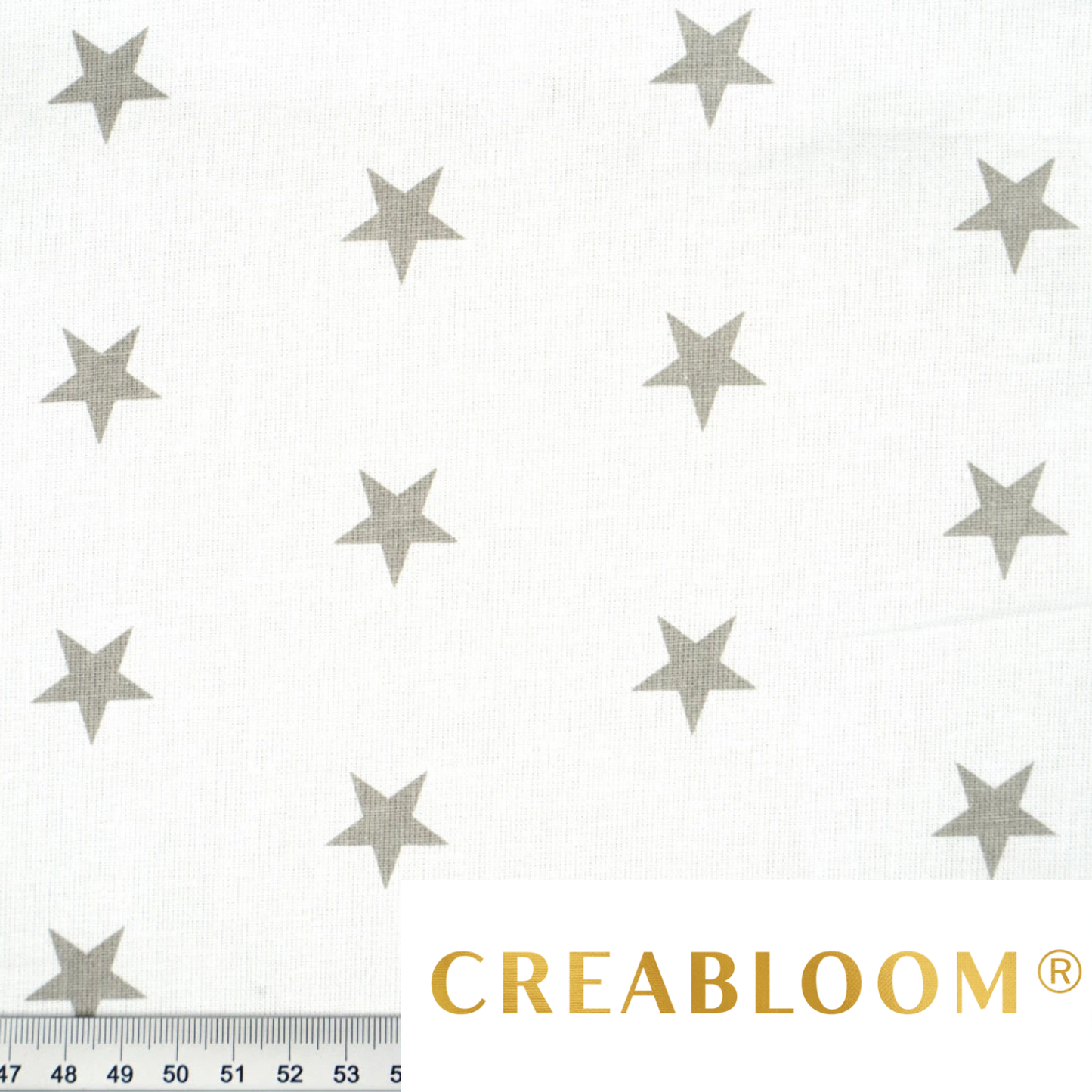 Baumwollstoff mit Sternmuster