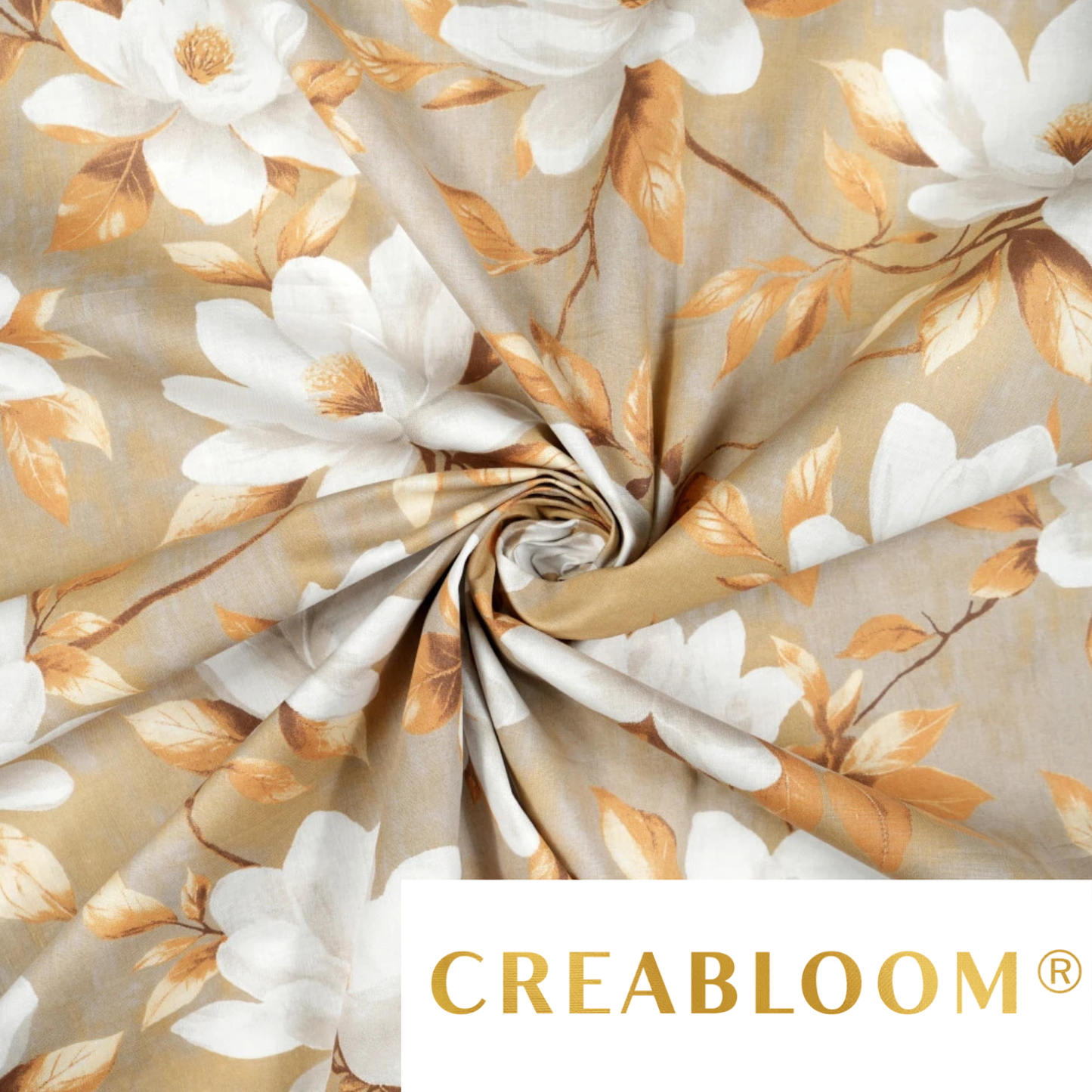 Tissu coton Motif fleurs