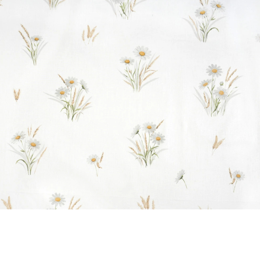 Tissu coton imprimé grandes fleurs