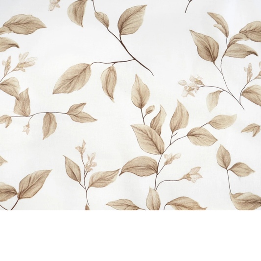 Tissu coton imprimé grandes fleurs