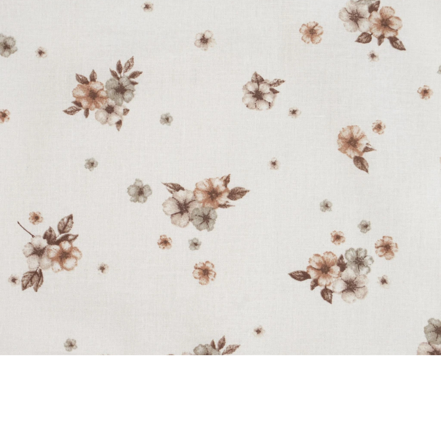 Baumwollstoff Blumenmuster