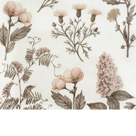 Tissu coton Motif Grandes fleurs
