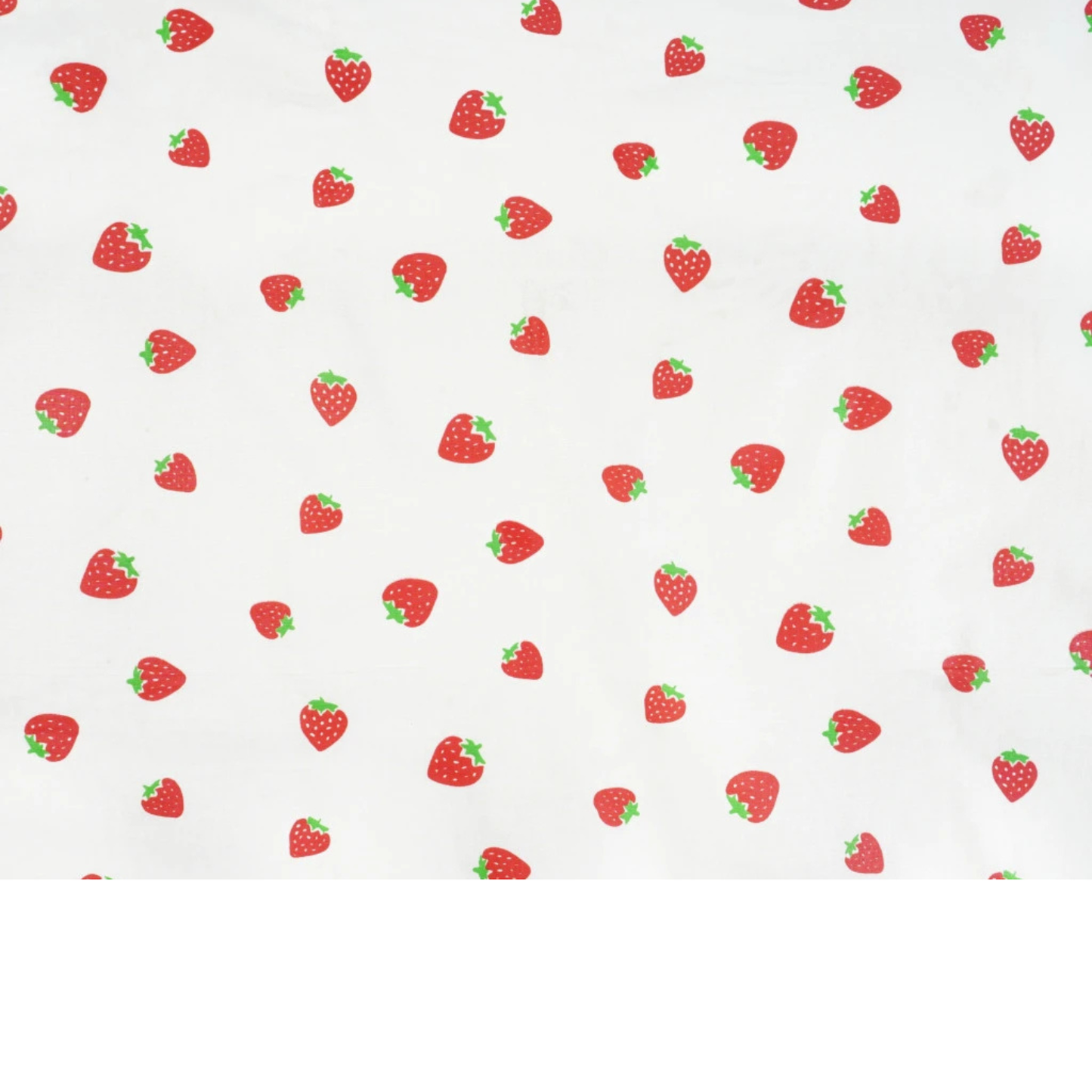 Tissu coton Motif fraises