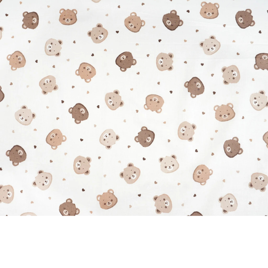 Tissu coton Motif oursons