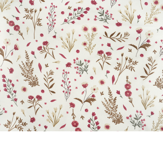 Tissu coton Motif fleurs