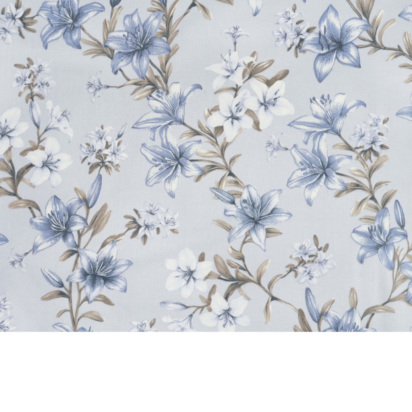Tissu coton Motif grandes fleurs