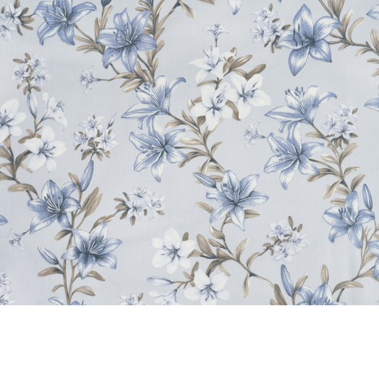 Tissu coton Motif grandes fleurs