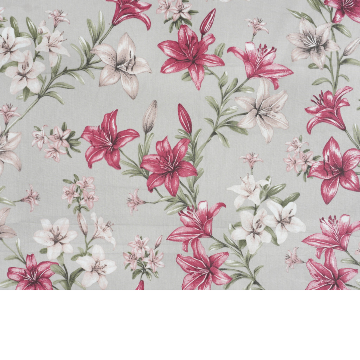Baumwollstoff Blumenmuster