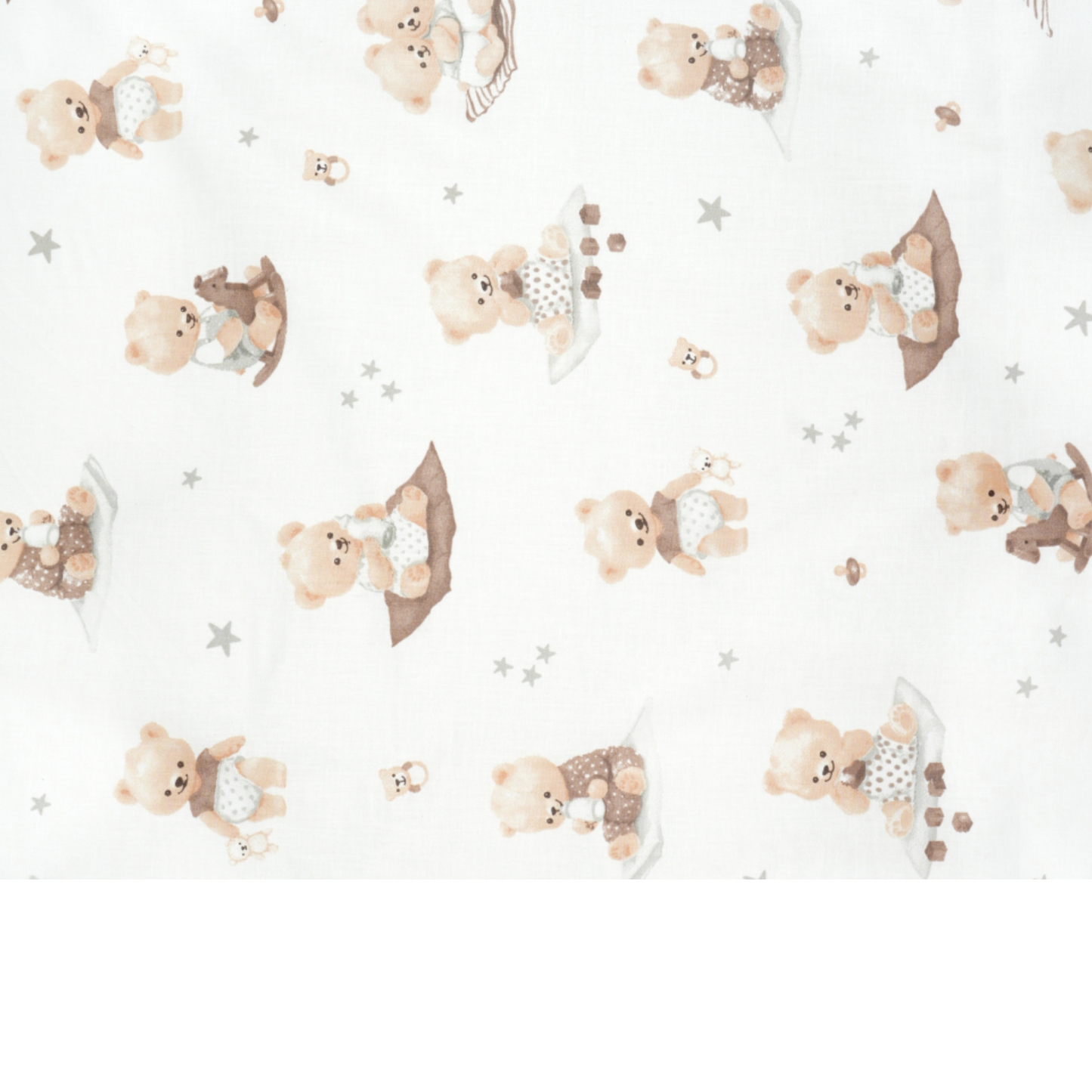 Tissu coton Motif oursons