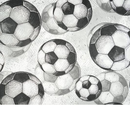 Tissu coton Motif football