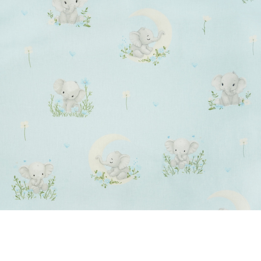 Tissu coton Motif elephants
