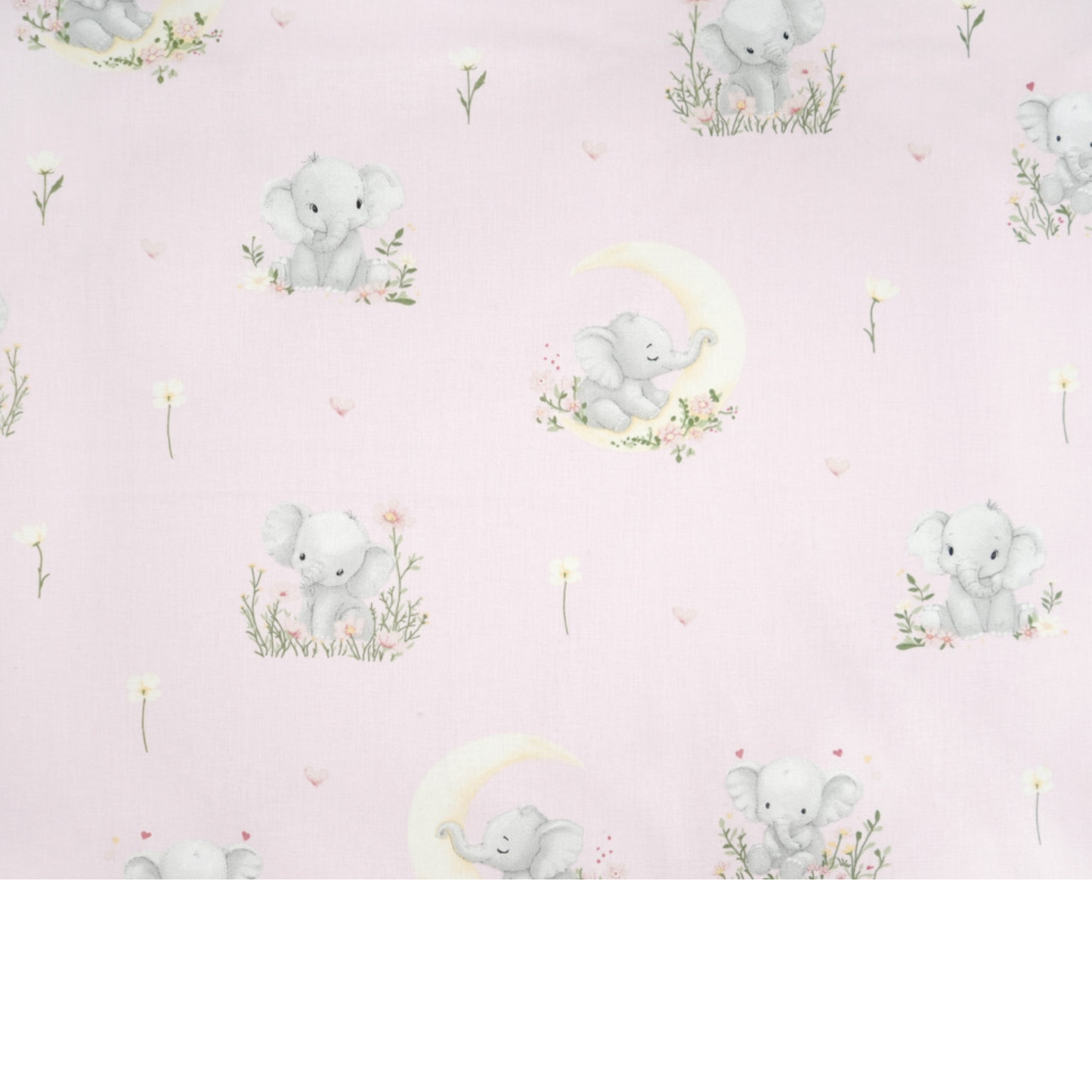 Tissu coton Motif elephants