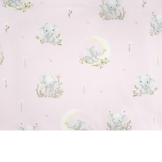 Tissu coton Motif elephants