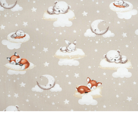 Tissu coton Motif animaux