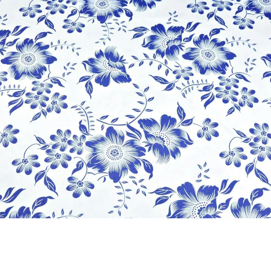 Tissu coton imprimé fleurs