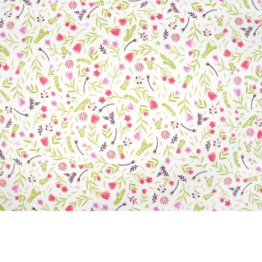 Tissu coton imprimé fleurs